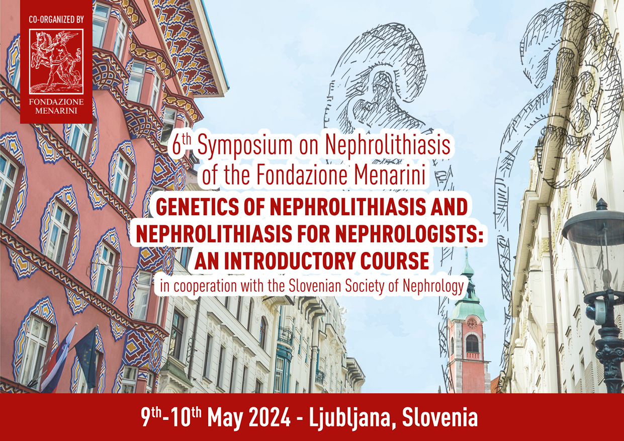 6th Symposium on Nephrolithiasis of the Fondazione Menarini GENETICS OF NEPHROLITHIASIS AND NEPHROLITHIASIS FOR NEPHROLOGISTS: AN INTRODUCTORY COURSE